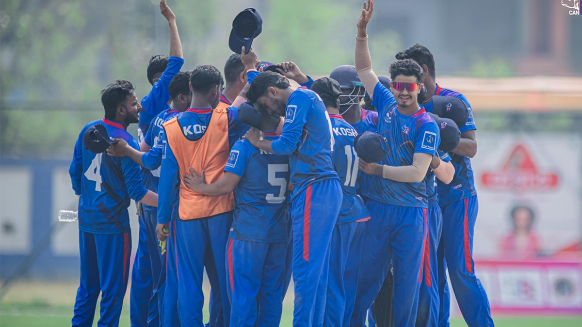 पिएम कपमा गण्डकी ३१ रनमै अलआउट, कोशीको पहिलो जित