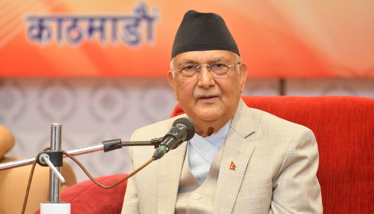 सुशीला कार्की नेतृत्वको सरकार असंवैधानिक र प्रतिगामी : ओली