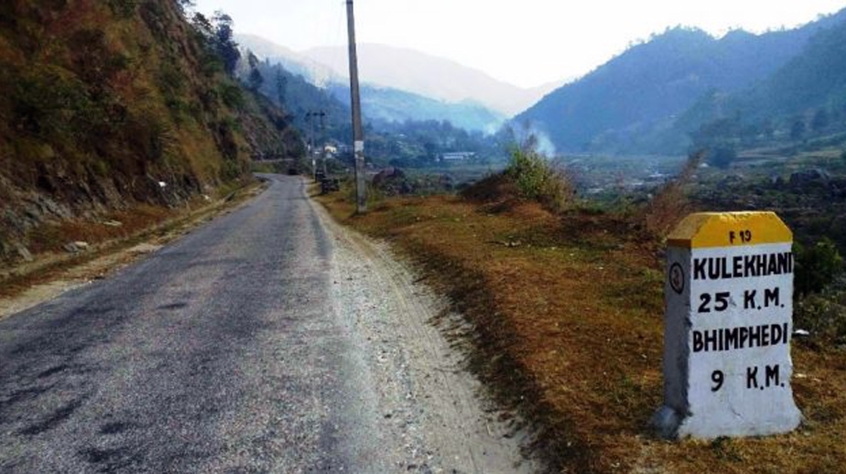 कुलेखानी-दक्षिणकाली सडक बन्द