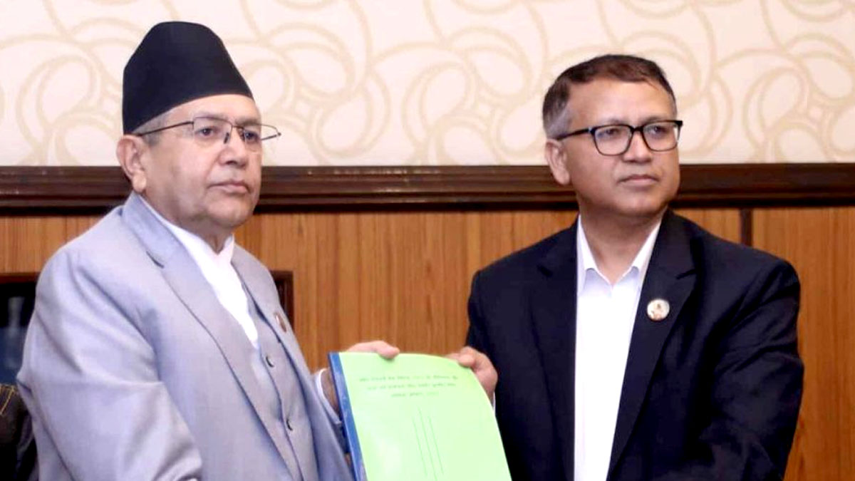 कुलिङ पिरियड गडबडीबारे छानबिन प्रतिवेदन समितिले सभामुखलाई बुझाइयो  