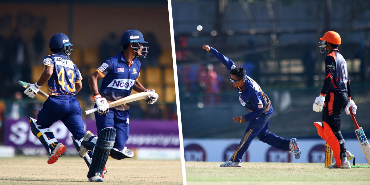 रोहितको अलराउन्ड प्रदर्शनमा लुम्बिनीको पहिलो जित