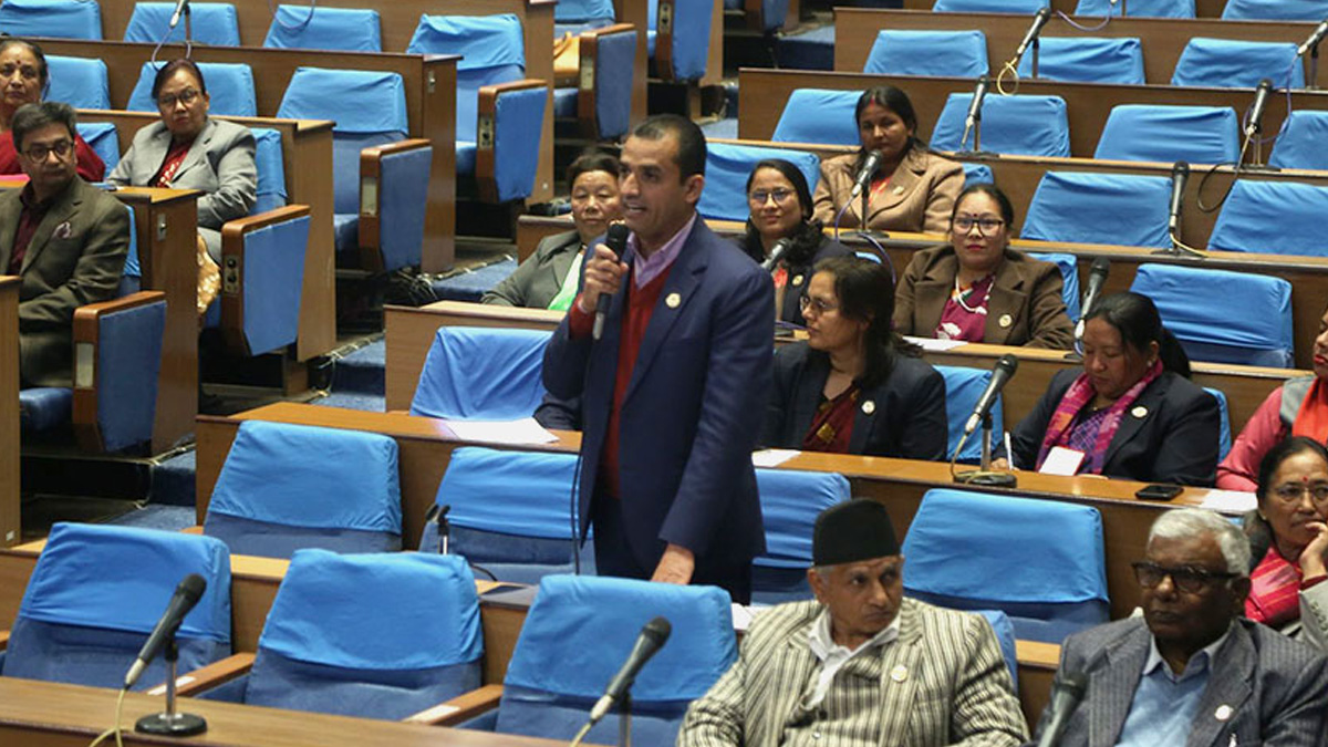 ‘संसदमा जुहारी खेल्ने अभ्यासले समाज सही दिशामा जाँदैन’