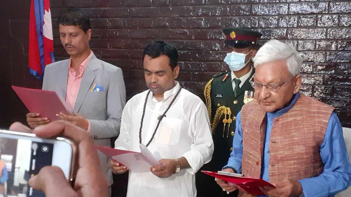 मधेशमा पाँचौं पटक मन्त्रिपरिषद् विस्तार
