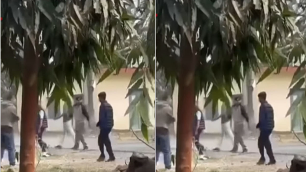 महेन्द्र मोरङ आदर्श बहुमुखी क्याम्पसमा नेविसंघका दुई समूहबीच झडप 
