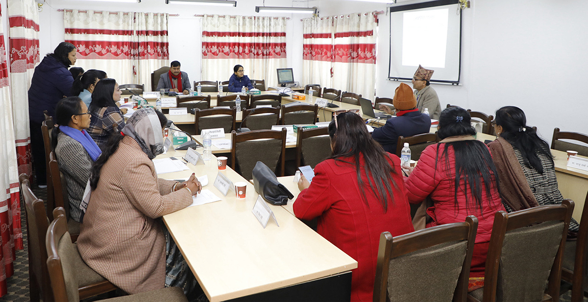समितिको वार्षिक प्रतिवेदन पुनर्लेखन गरिने