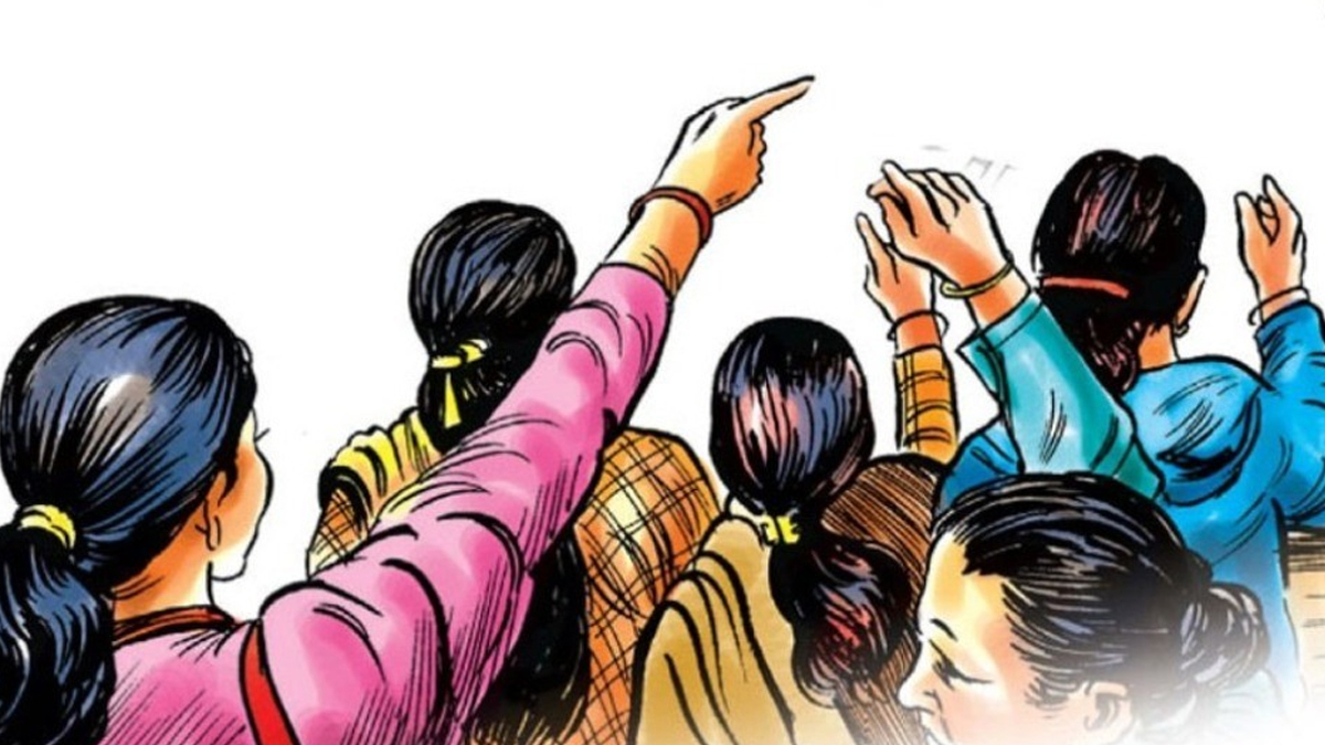 गाउँका बडघर भल्मन्सा नेतृत्वमा महिला न्यून