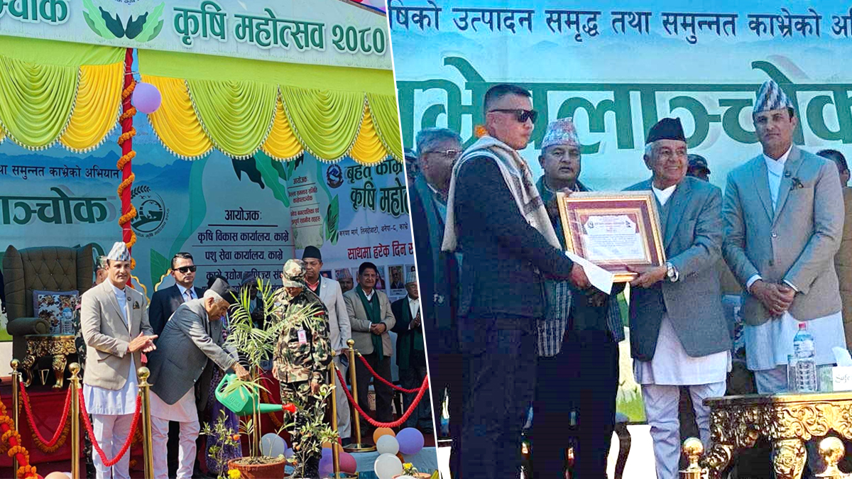 मुलुकको आवश्यकता भनेको आर्थिक समृद्धि, विकास र शान्ति : राष्ट्रपति पौडेल