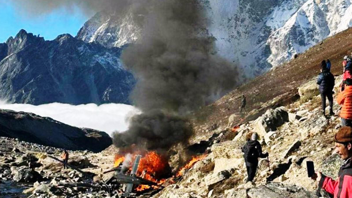 मनाङ एयर हेलिकोप्टर दुर्घटना: पाइलट सेढाईंलाई थप उपचारका लागि भारत लैजाने तयारी