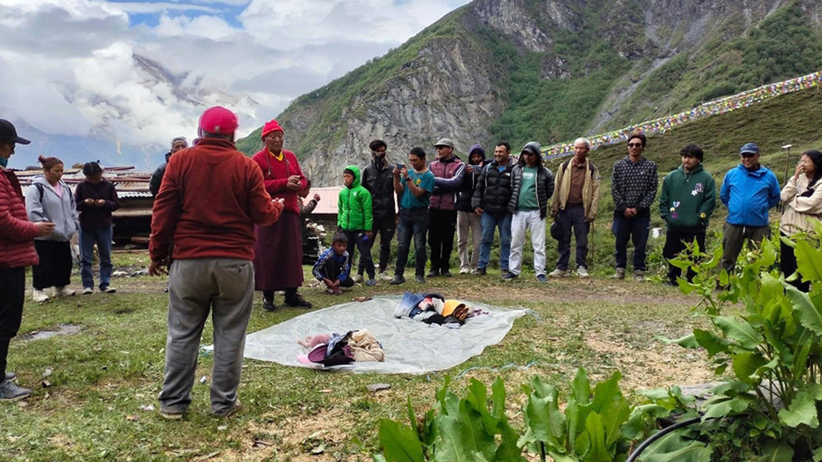 मनाङमा मनाइयो छेटु अर्थात् मितेरी पर्व