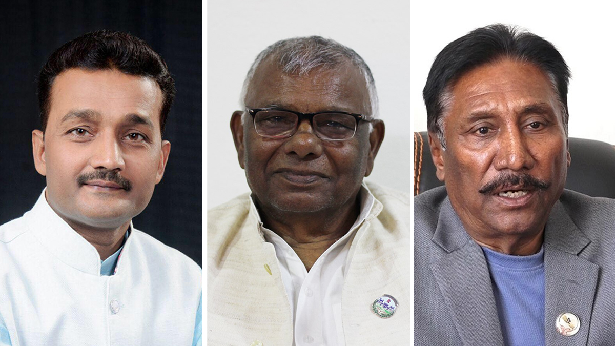 जसपाबाट प्रदीप यादव र नवलकिशोर साह मन्त्री बन्दै, लोसपाबाट शरतसिंह भण्डारी