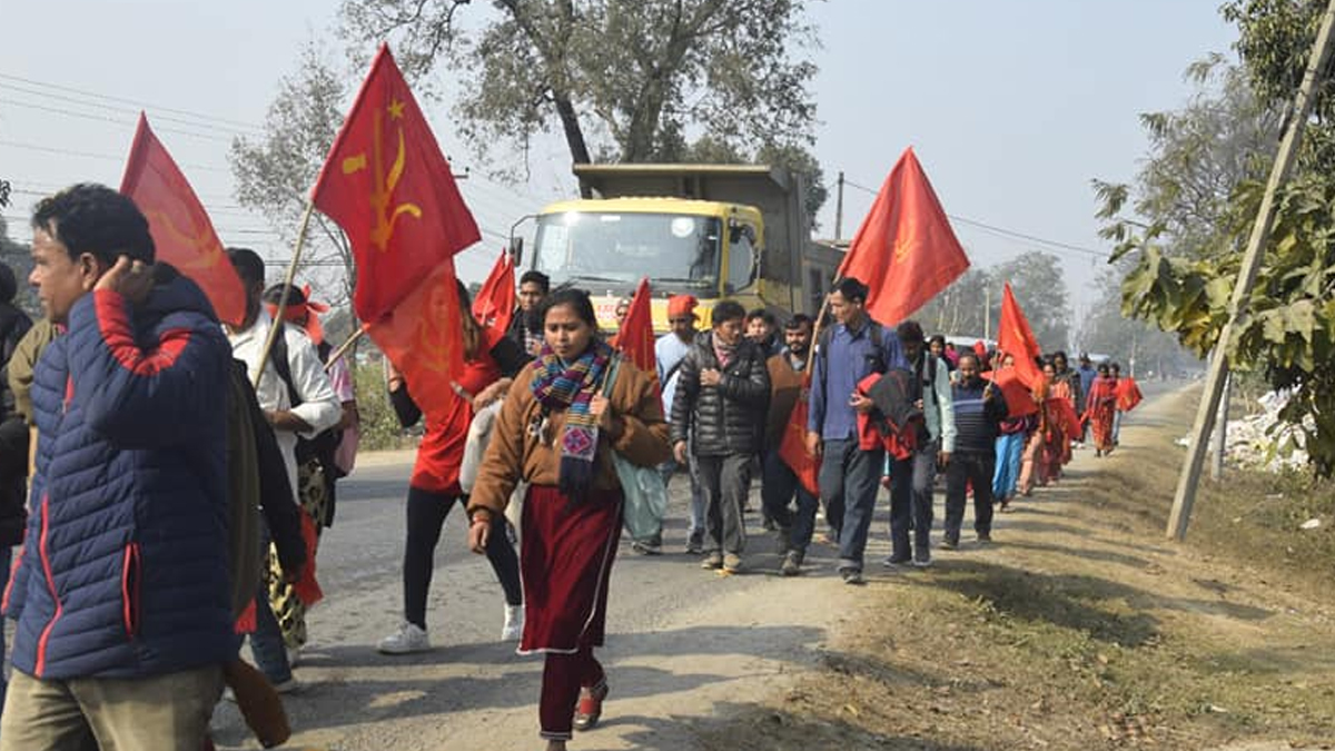 मिटर ब्याजपीडितहरुको ‘न्याय मार्च’