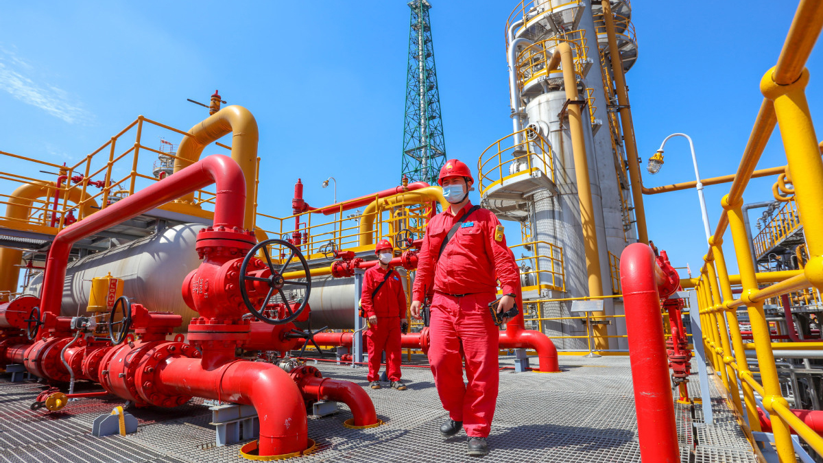 चीनको प्राकृतिक ग्यास उत्पादन सन् २०२३ मा ५.८ प्रतिशतले वृद्धि