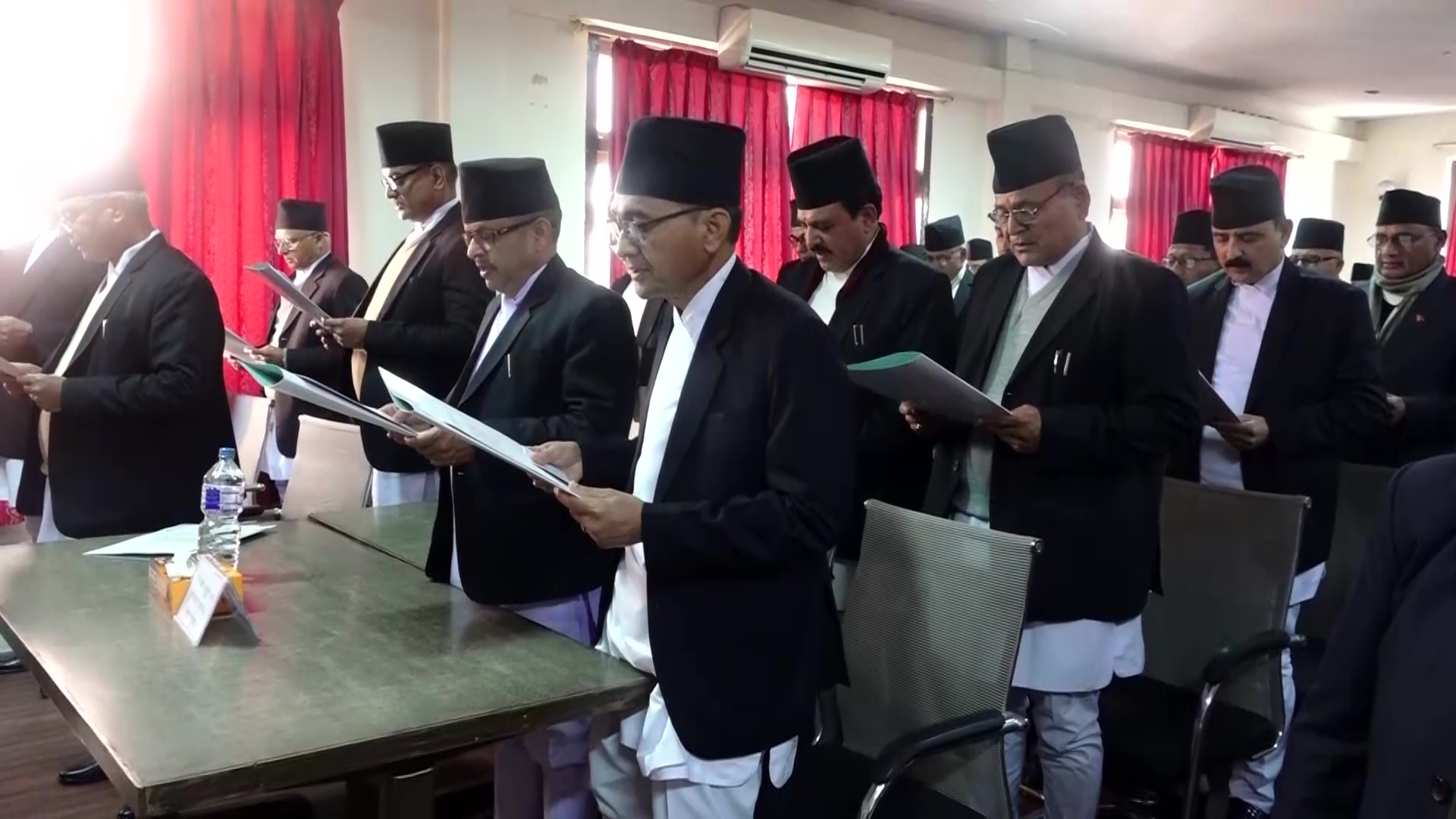 नवनियुक्त ३९ न्यायाधीशले लिए पद तथा गोपनीयताको शपथ