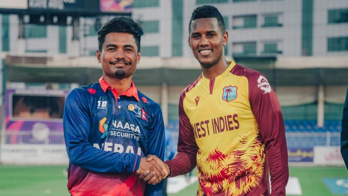 वेस्ट इन्डिजविरुद्ध नेपालले टस हार्‍यो, पहिला ब्याटिङ गर्ने