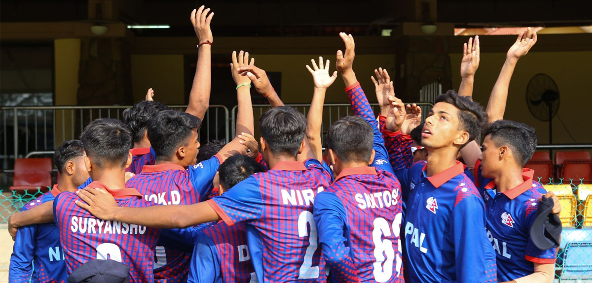 एसिसी यू–१६ इस्ट जोन कपमा नेपालको ह्याट्रिक