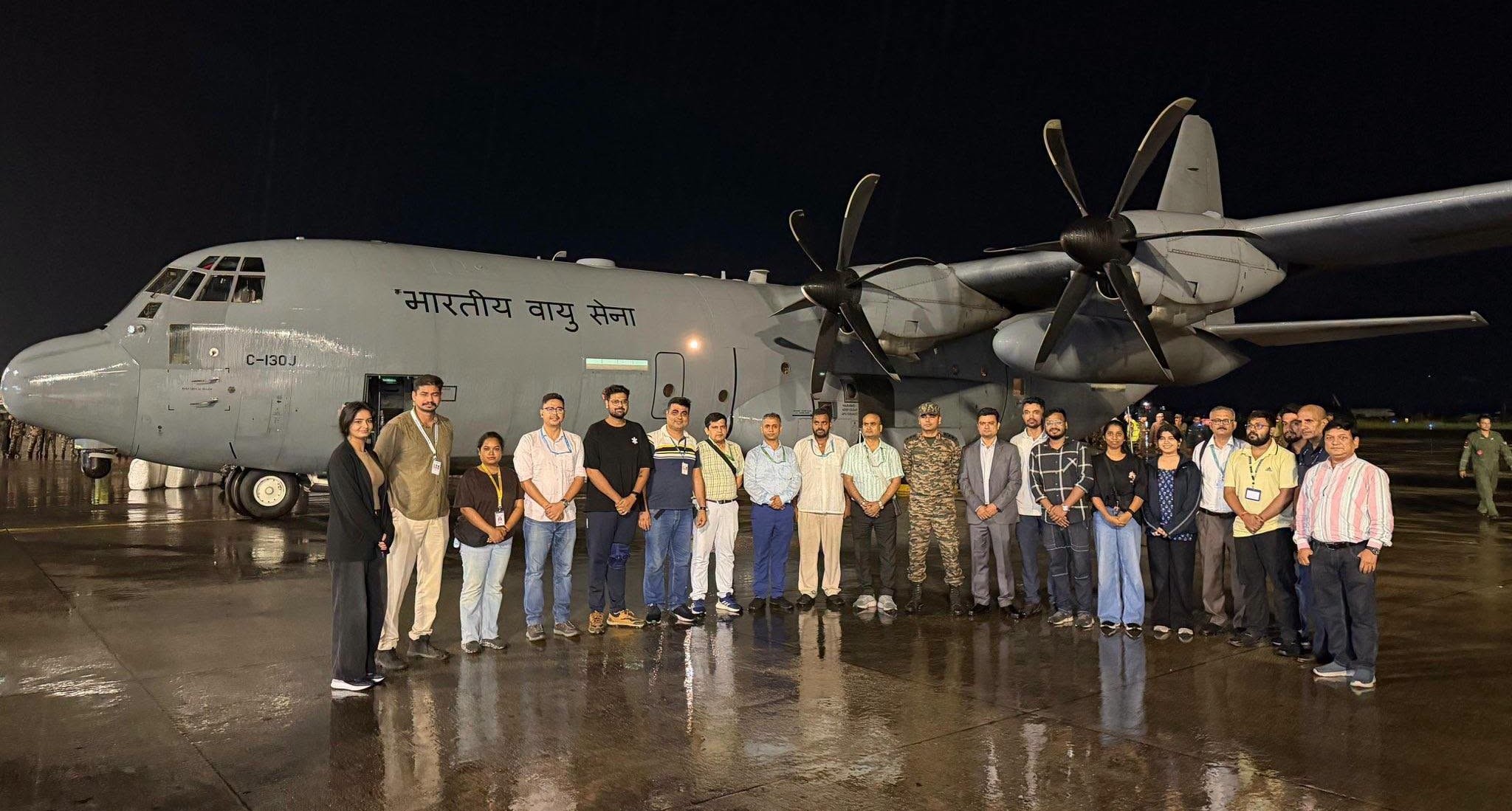 बाढी प्रभावित क्षेत्रमा भारतीय फरेन्सिक टोली परिचालन