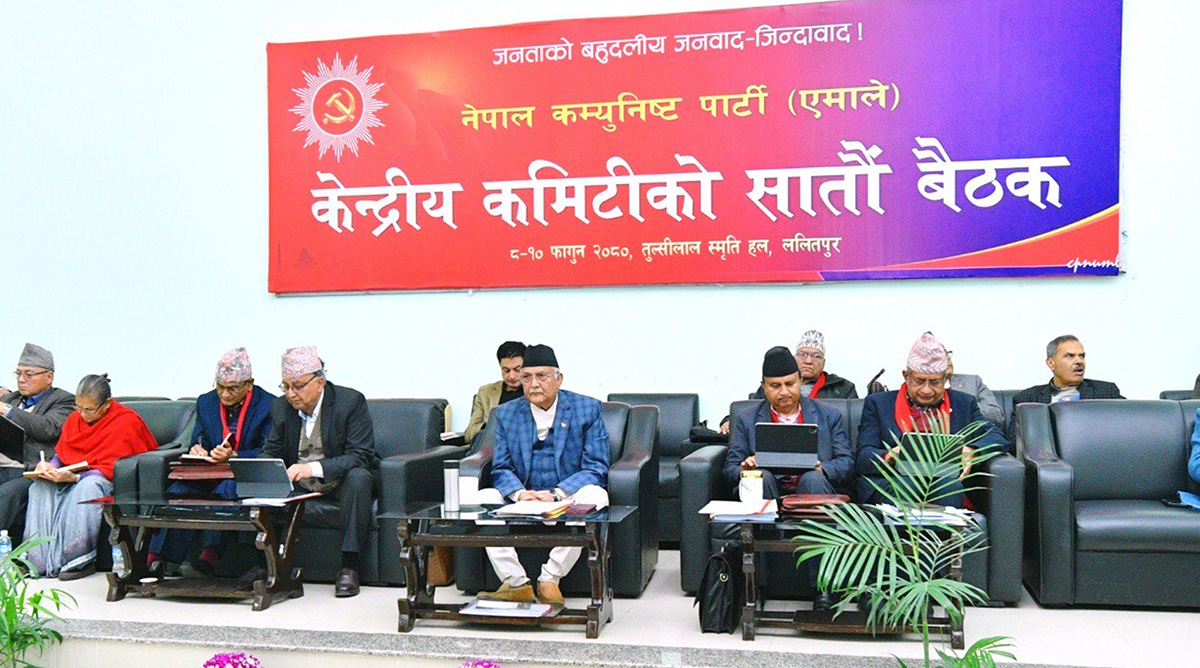माधव नेपाललाई लक्षित गर्दै ओलीले भने- पार्टी फोडेकोमा पश्चताप नगर्नेसँग एकता हुन्न
