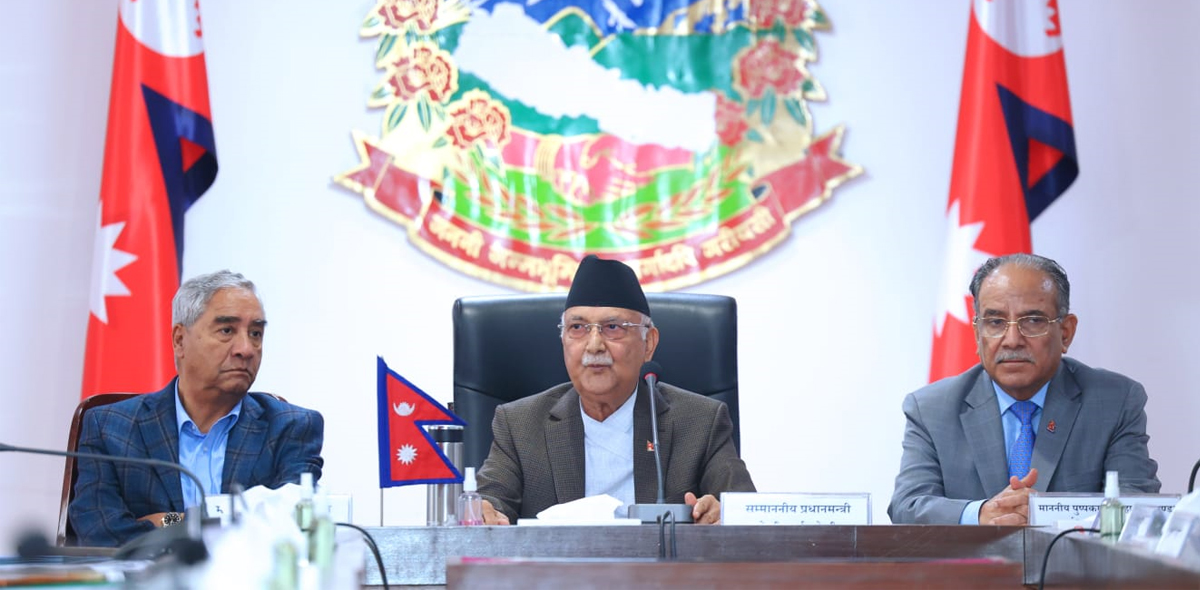 टिआरसीसम्बन्धी विधेयक संसद्को यसै अधिवेशनबाट पारित गर्छौं : प्रधानमन्त्री ओली