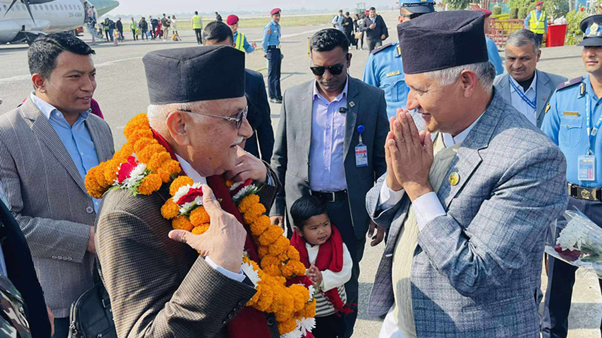 प्रधानमन्त्री ओली लुम्बिनीमा, बौद्ध विश्वविद्यालयको दीक्षान्त समारोहमा सहभागी हुने