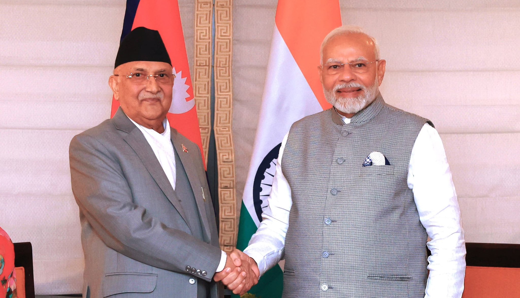 ओली र मोदीबीच टेलिफोन संवाद