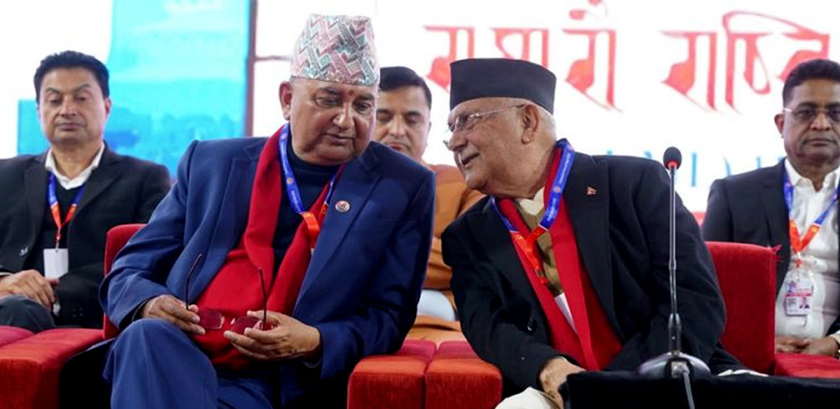 अध्यक्षका दाबेदार पोखरेलले गरेको ओलीको आलोचना 