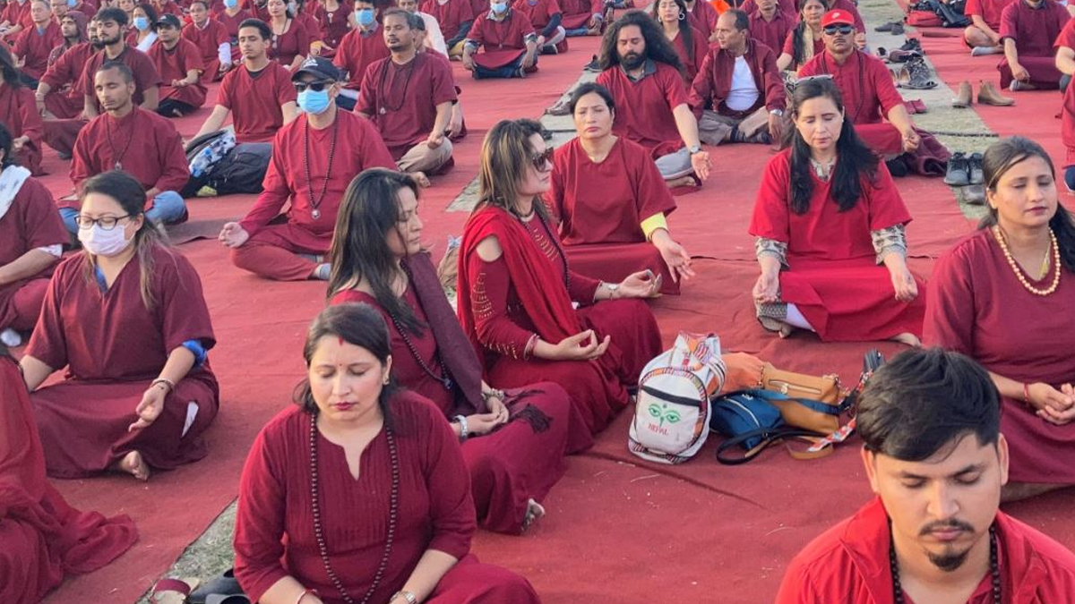 काठमाडौंको टुँडिखेलमा ओशो महोत्सव