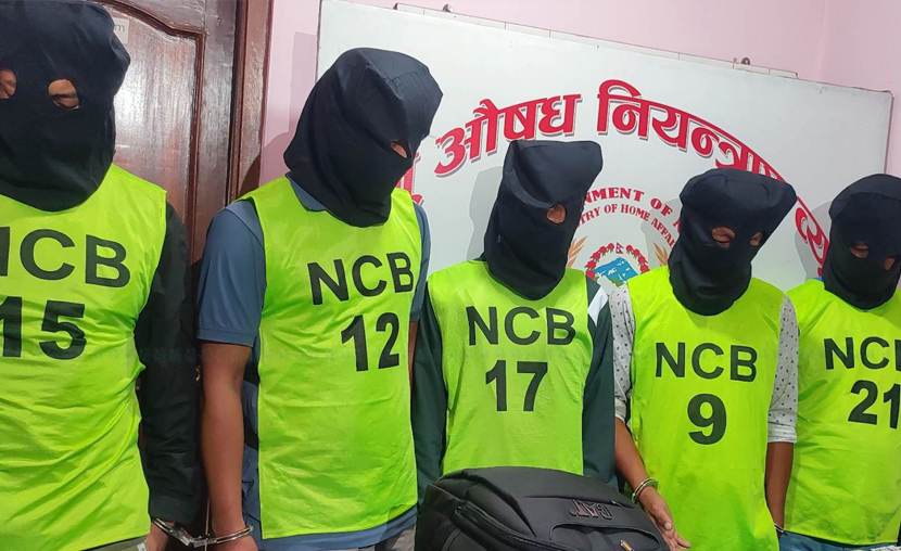 खैरो हेरोइन कारोबार गर्ने नेटवर्कको गिरोहसहित ६ जना पक्राउ