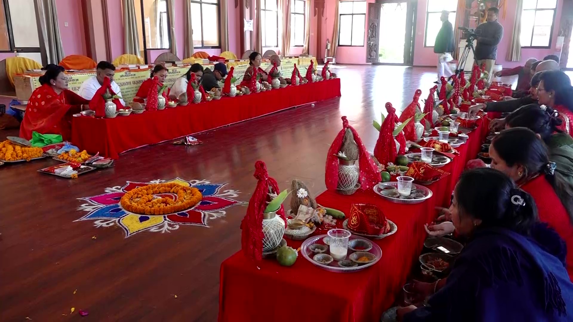 पञ्चमहालक्ष्मी मन्दिरमा पूजा आराधना