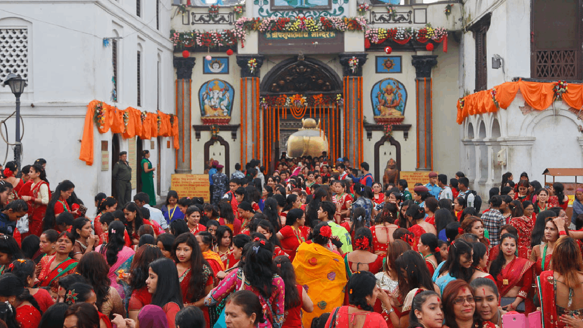 पशुपतिमा तीजको तयारी पूरा