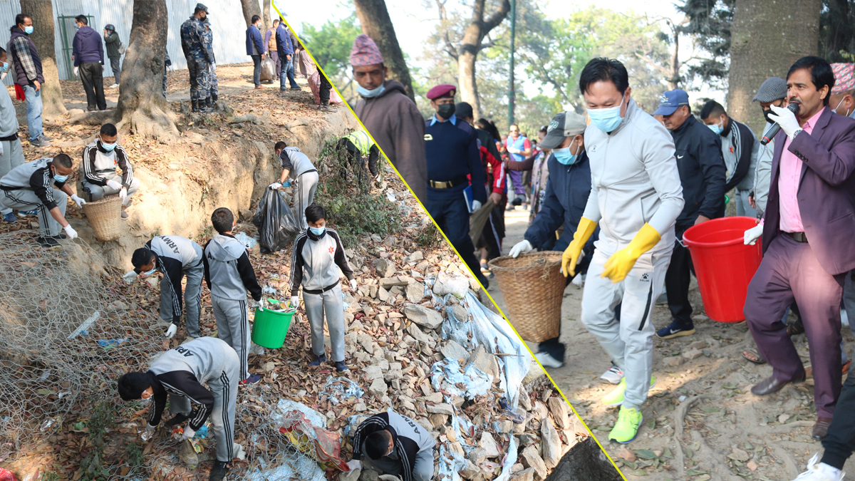 पशुपतिनाथ मन्दिर क्षेत्रमा बृहत् सरसफाइ अभियानको सुरुआत