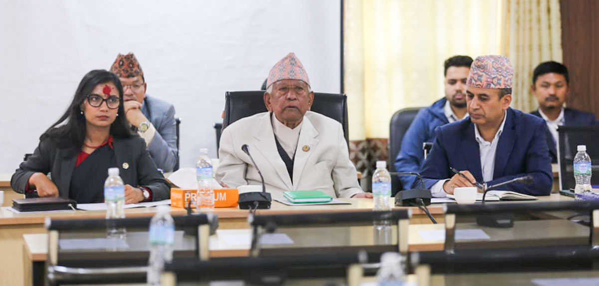 सभामुखको निर्वाचन चैत २२ गते