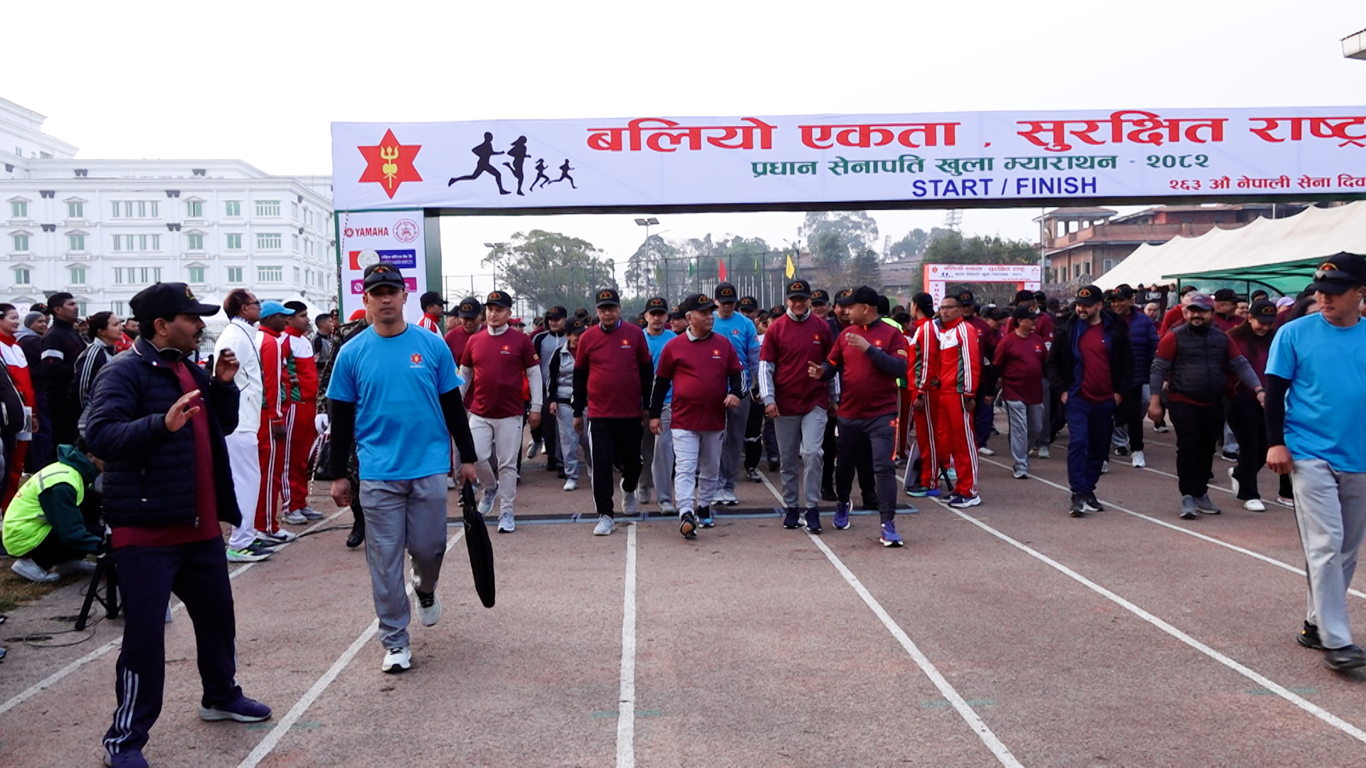 ११औं प्रधान सेनापति खुल्ला म्याराथन दौड सम्पन्न