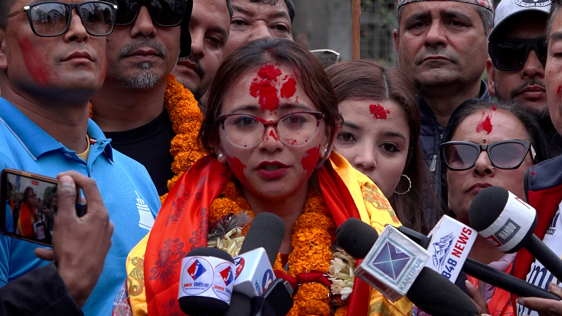 जितपछि तोसिमाले भनिन्- अब नेपाली जनताको सुखको दिन आउँदै छ