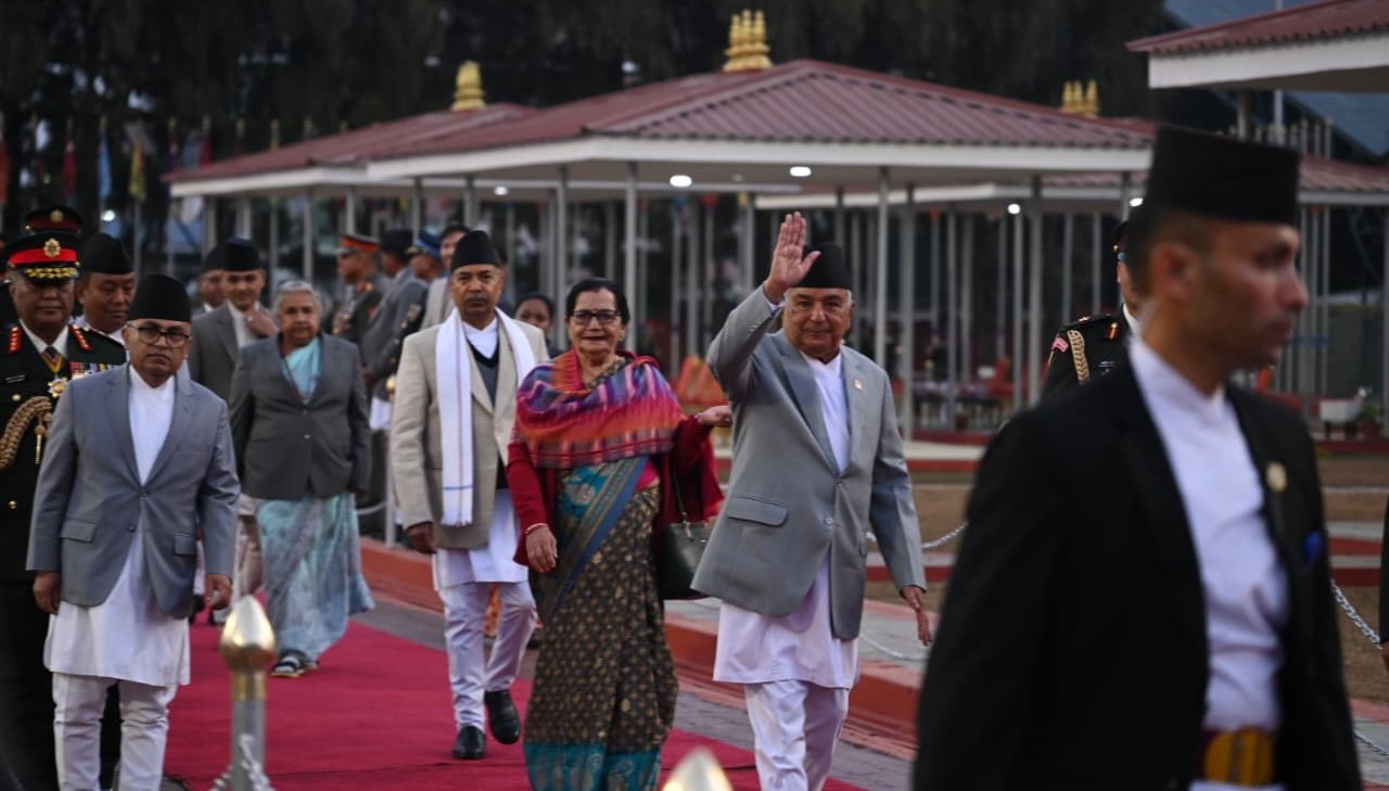 राष्ट्रपति जापानको औपचारिक भ्रमण सकेर स्वदेश फिर्ता