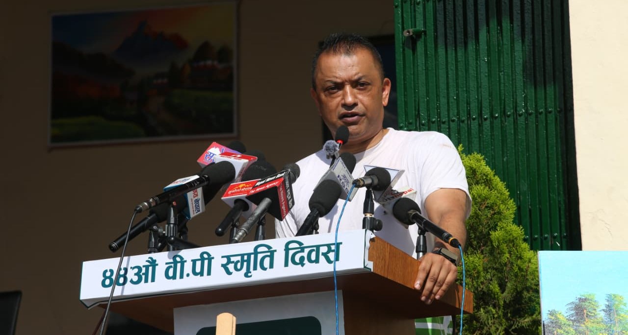 महिला, दलित र सबै समुदायलाई अवसर दिएर बीपीले लोकतन्त्रको अभ्यास गरेका थिए : गगन थापा