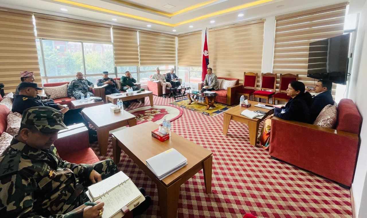 निर्वाचन सुरक्षा तयारी पूरा, हेलिकप्टरबाट पनि पेट्रोलिङ गरिने