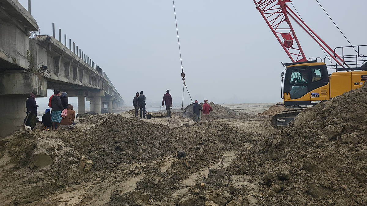 सिरहा–धनुषा जोड्ने कमला पुल पुनःनिर्माण अन्तिम चरणमा, असार मसान्तसम्म सम्पन्न गर्ने लक्ष्य