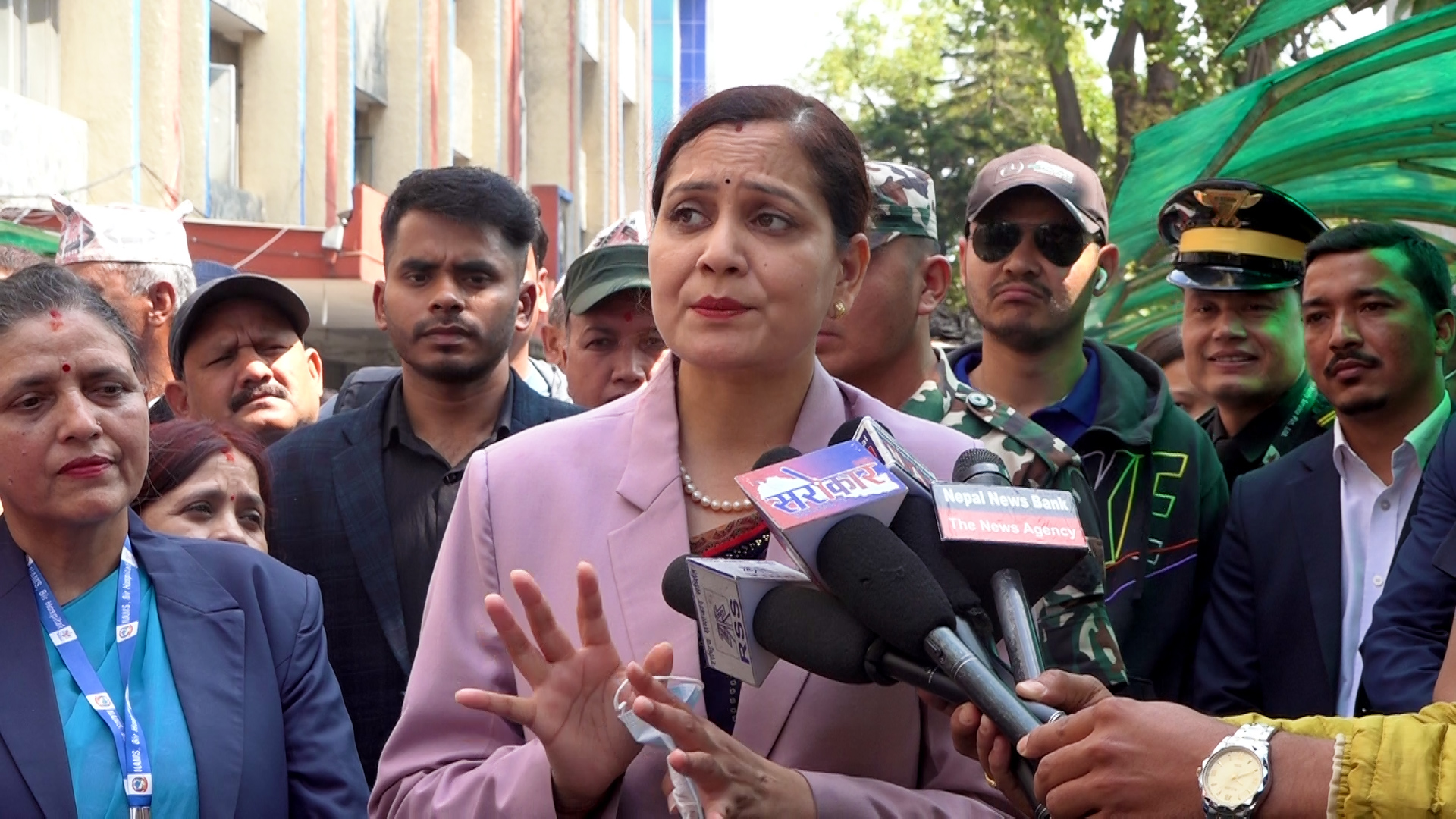 सरसफाइ सप्ताह अभियान सुरु गर्दै मन्त्री मेहेताले भनिन्- अभियान घर–घरमा चलाऔं
