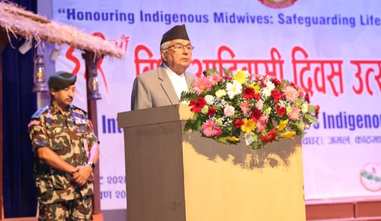 आदिवासी जनजातिहरूको विशिष्ट पहिचान र संस्कृति नेपालको राष्ट्रिय गौरव हो : राष्ट्रपति पौडेल