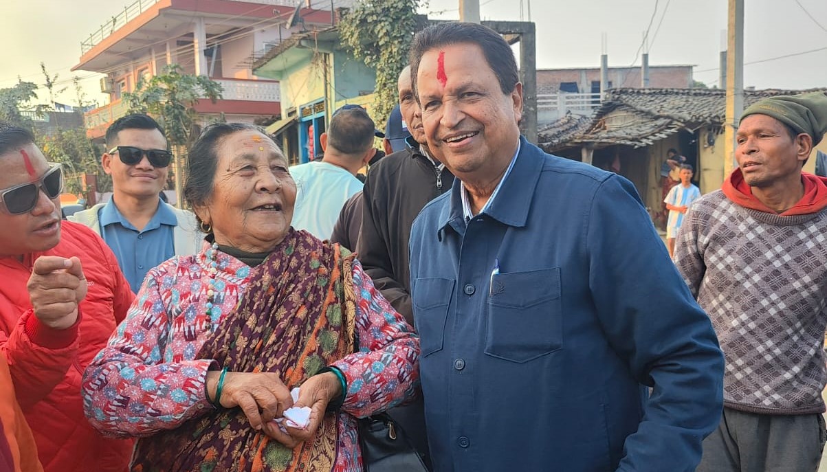 नवलपरासी १ मा विनोद चौधरीलाई चुनावी चटारो, विकास र समुन्नतिका लागि प्रष्ट खाका प्रस्तुत