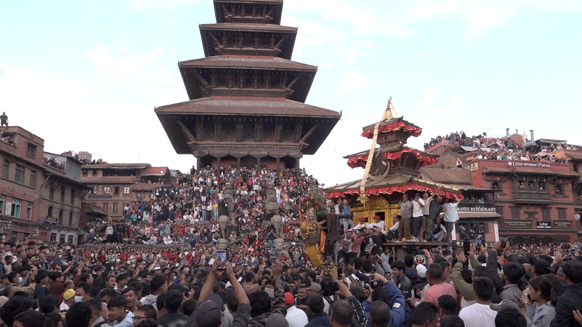 बिस्का जात्राको आज चौथो दिन