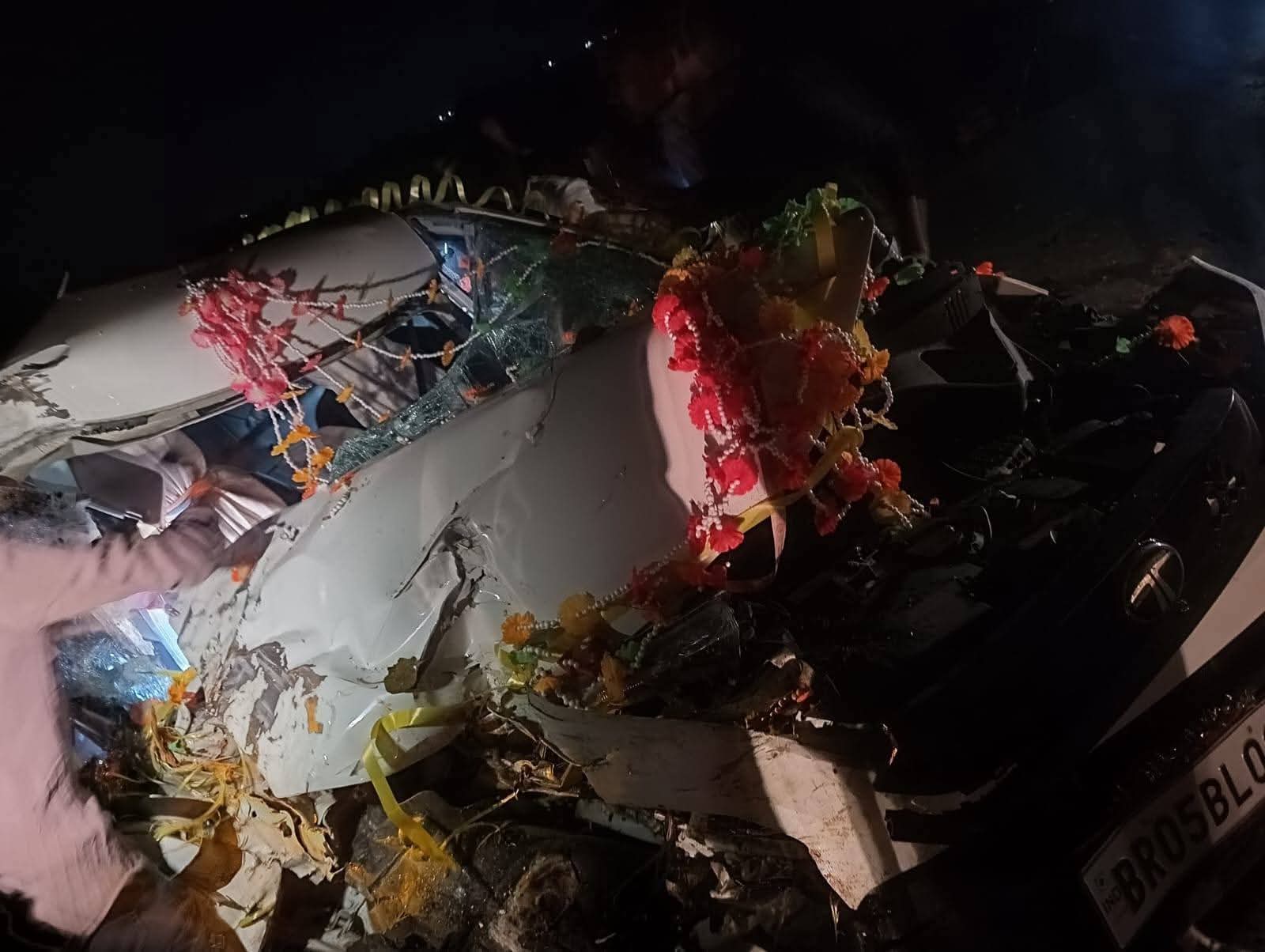 पर्सामा जन्ती बोकेको कार दुर्घटना, चालकको मृत्यु, एक घाइते