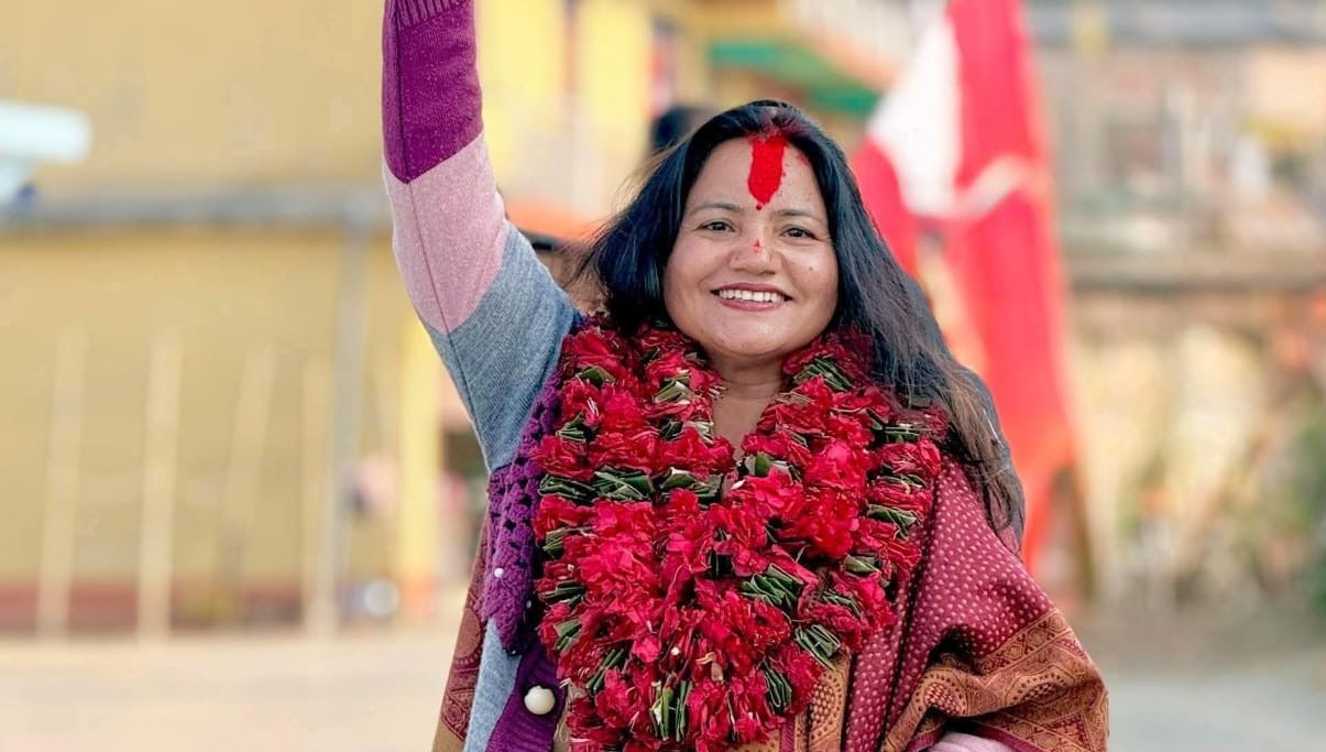 दैलेख १ मा नेपाली कांग्रेसकी बासना थापा निर्वाचित