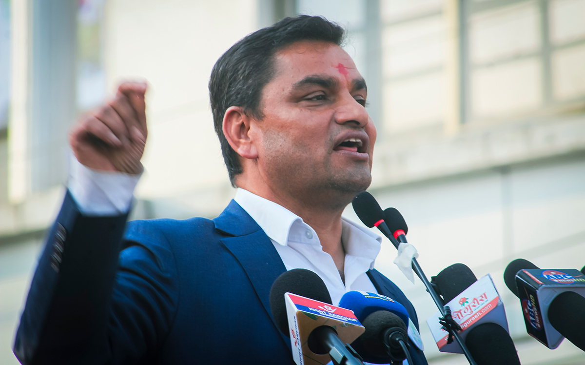 हाम्रो प्रतिस्पर्धा कुनै दलसँग छैन, अतिवाद संस्थागत हुन दिंदैनौ : महामन्त्री पौडेल