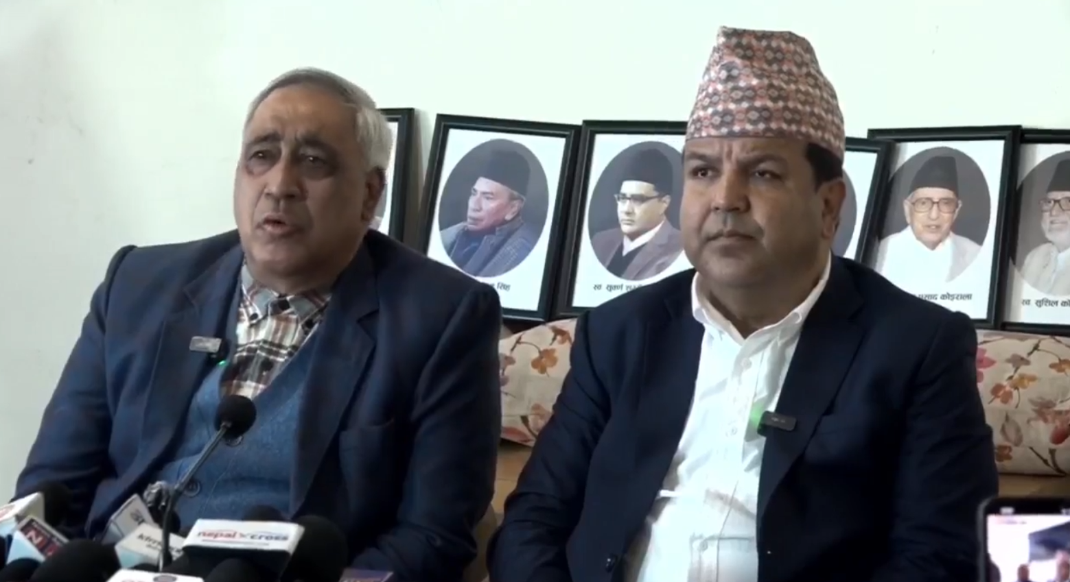 चन्द्र भण्डारी र सुनील शर्मा भन्छन्- पार्टी विभाजन हुन दिंदैनौं