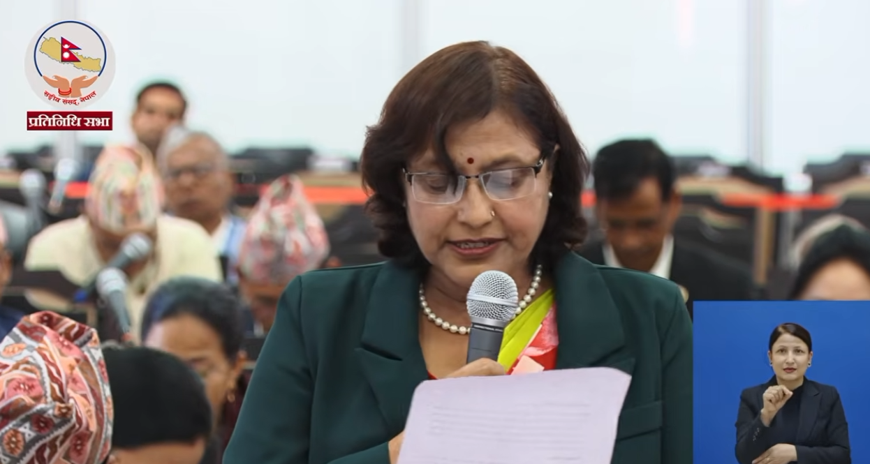 जनता अप्ठ्यारो अवस्थामा हुँदा प्रधानमन्त्री सामाजिक संजालमै सीमित हुनुभयो : बलावती शर्मा
