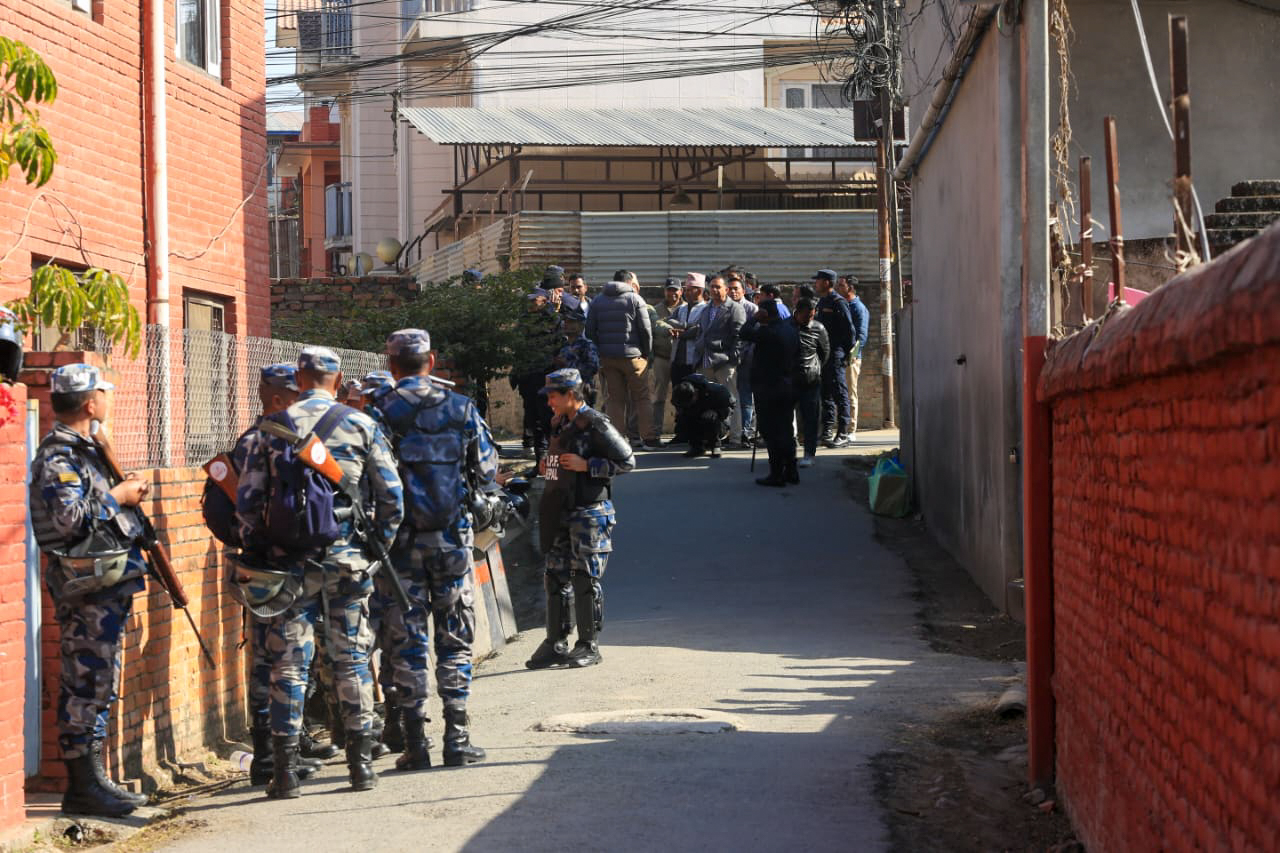 कांग्रेस पार्टी कार्यालयमा सुरक्षा व्यवस्था कडा [तस्बिरहरू]