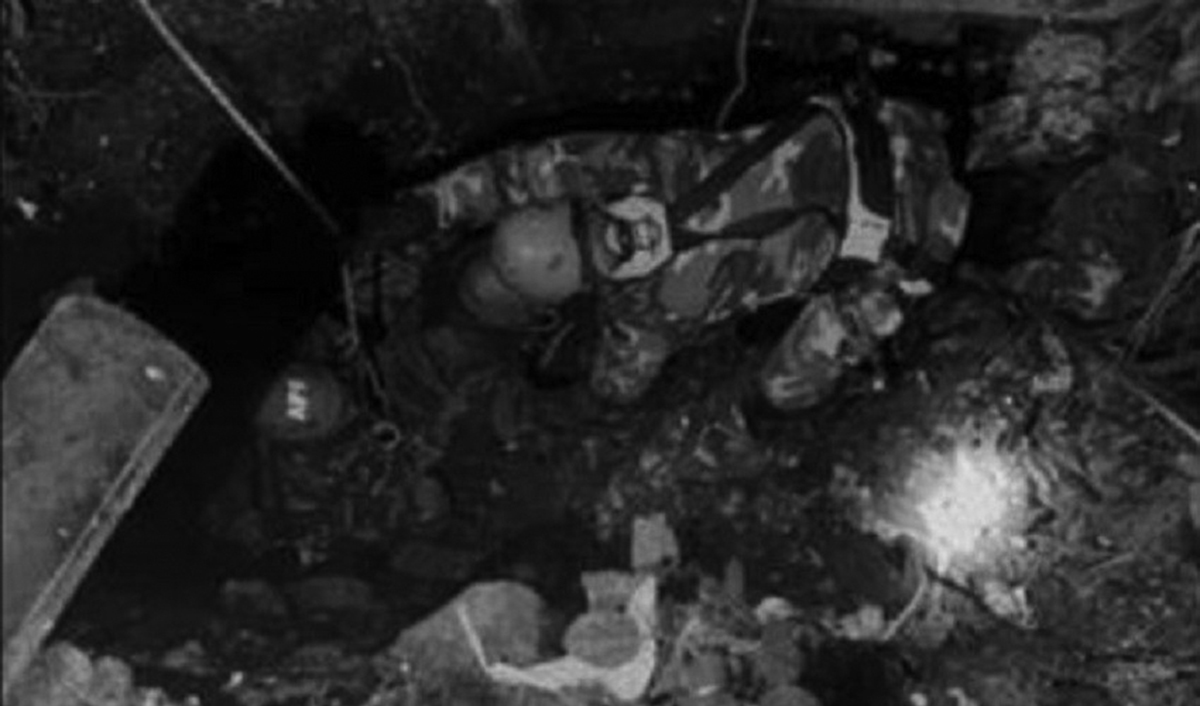 पोखरास्थित सेती खोँचमा खसेका व्यक्तिको सशस्त्र प्रहरीद्वारा जीवितै उद्धार