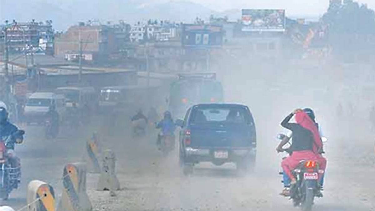 प्रदूषण जाँच गरी तोकिएको मापदण्ड पूरा नगरेका गाडीलाई एक लाख जारिवाना
