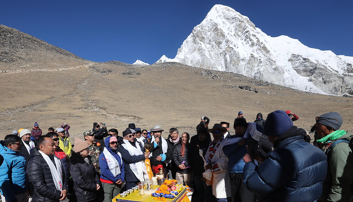 कोप-२८ मा सहयोगको याचना गर्ने होइन, अधिकारका कुरा राख्ने हो : प्रधानमन्त्री दाहाल